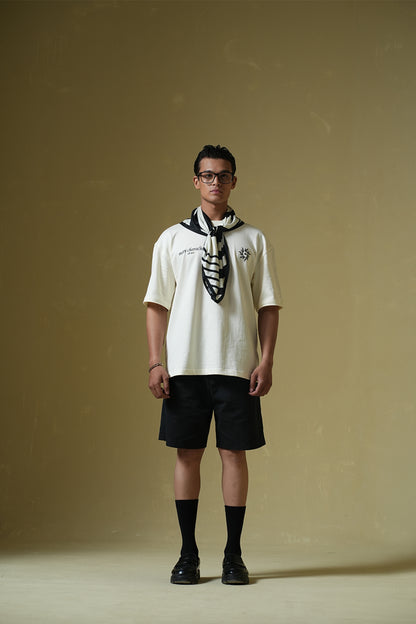 Buy Metanoia Cream Oversized T-Shirt Online at Main Character India