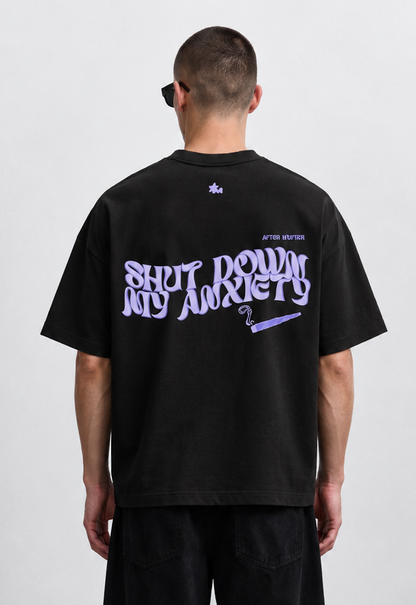 Purple Haze Heavyweight-Oversized T-Shirt