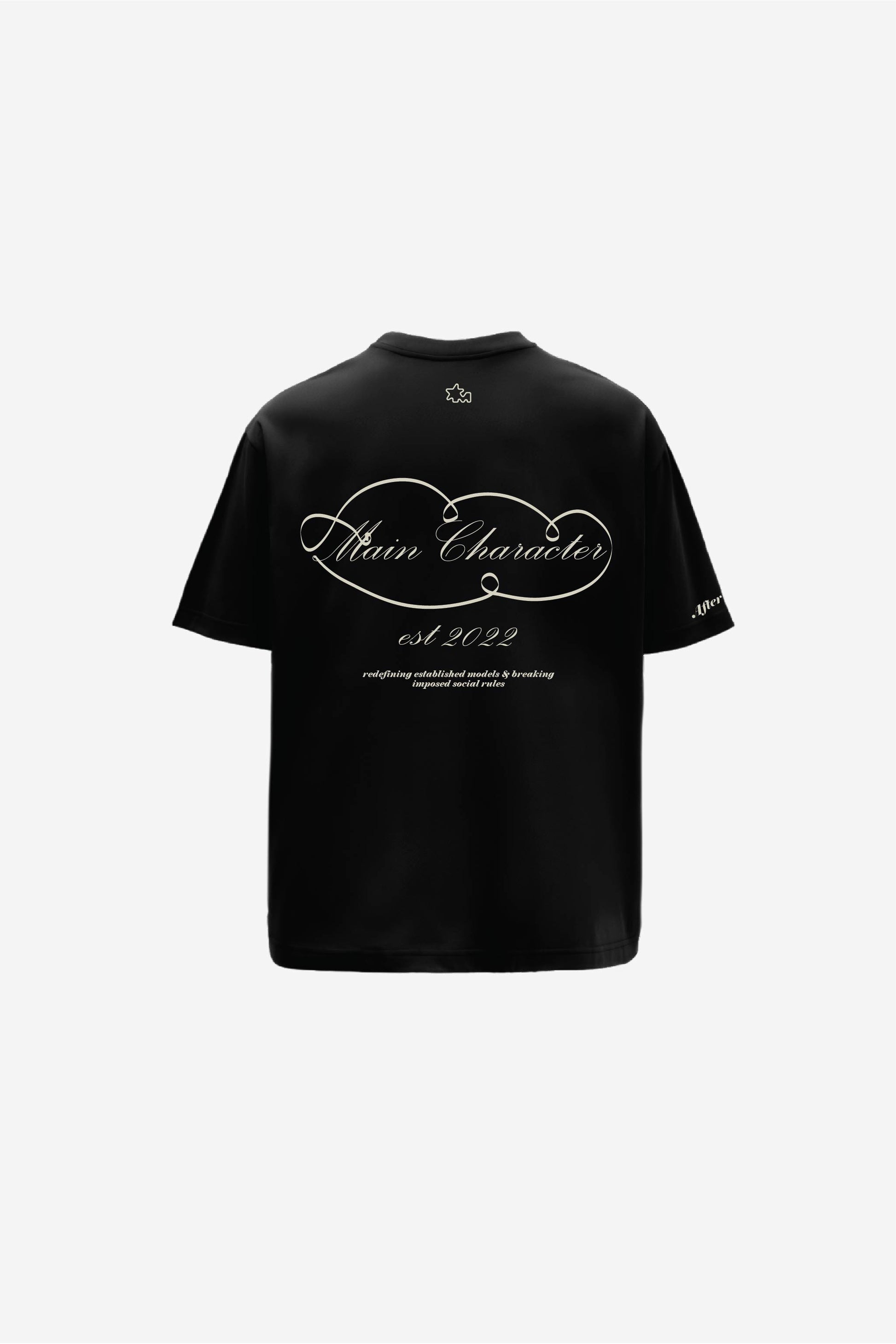 Buy Est 2022 Black Oversized T-Shirt Online at Main Character India