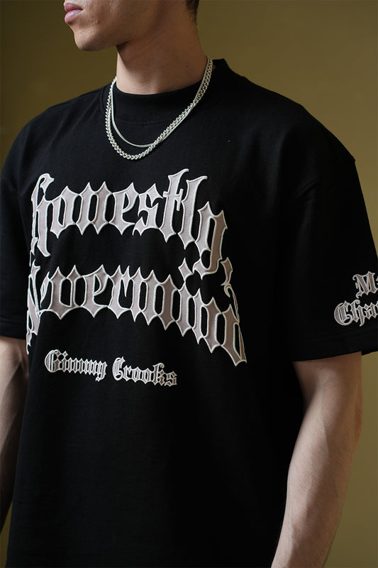 Nevermind Black Oversized T-shirt - Buy NEVER SEEN BEFORE Online in India at Main Character