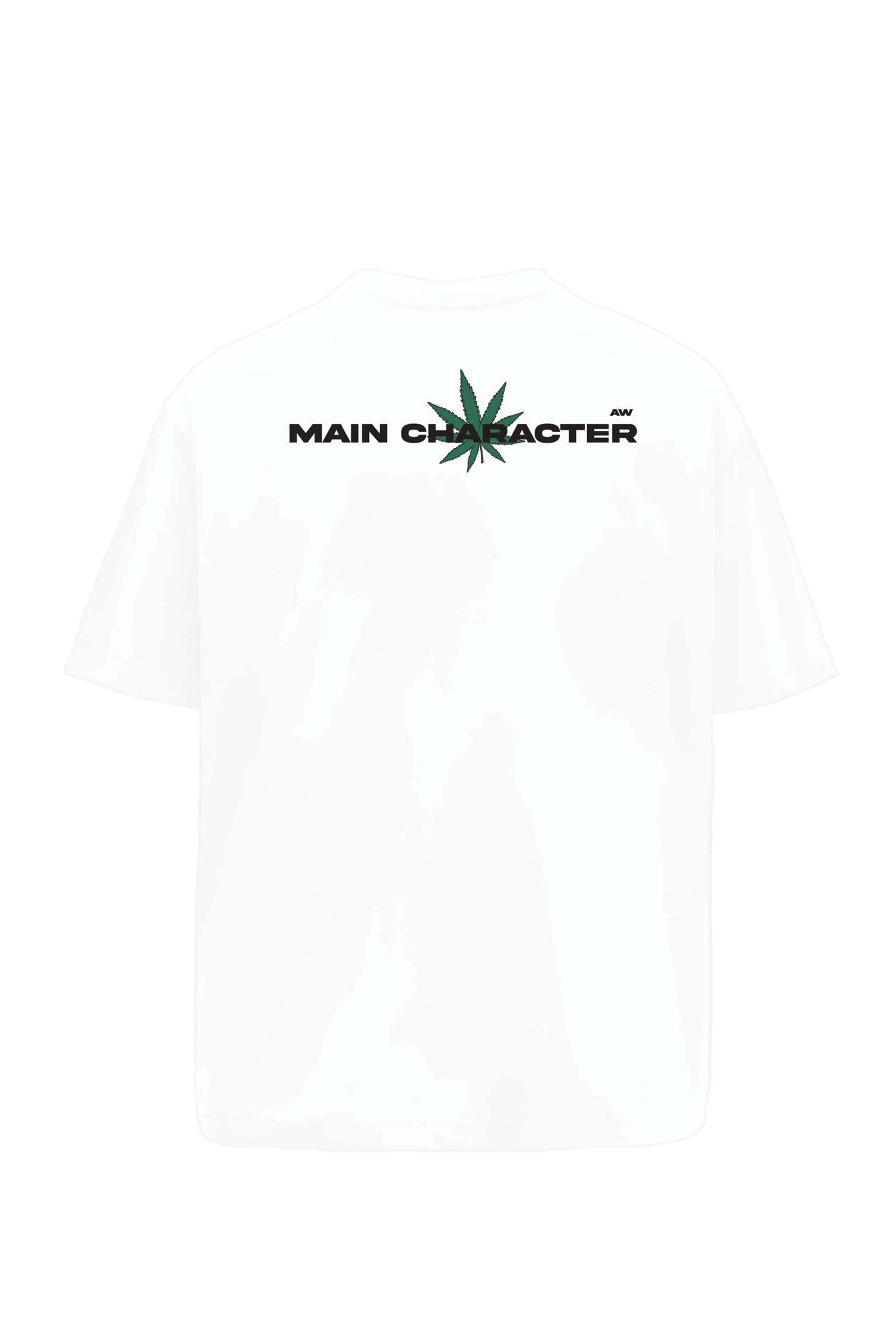 Buy Nirvan White Oversized T-Shirt Online at Main Character India