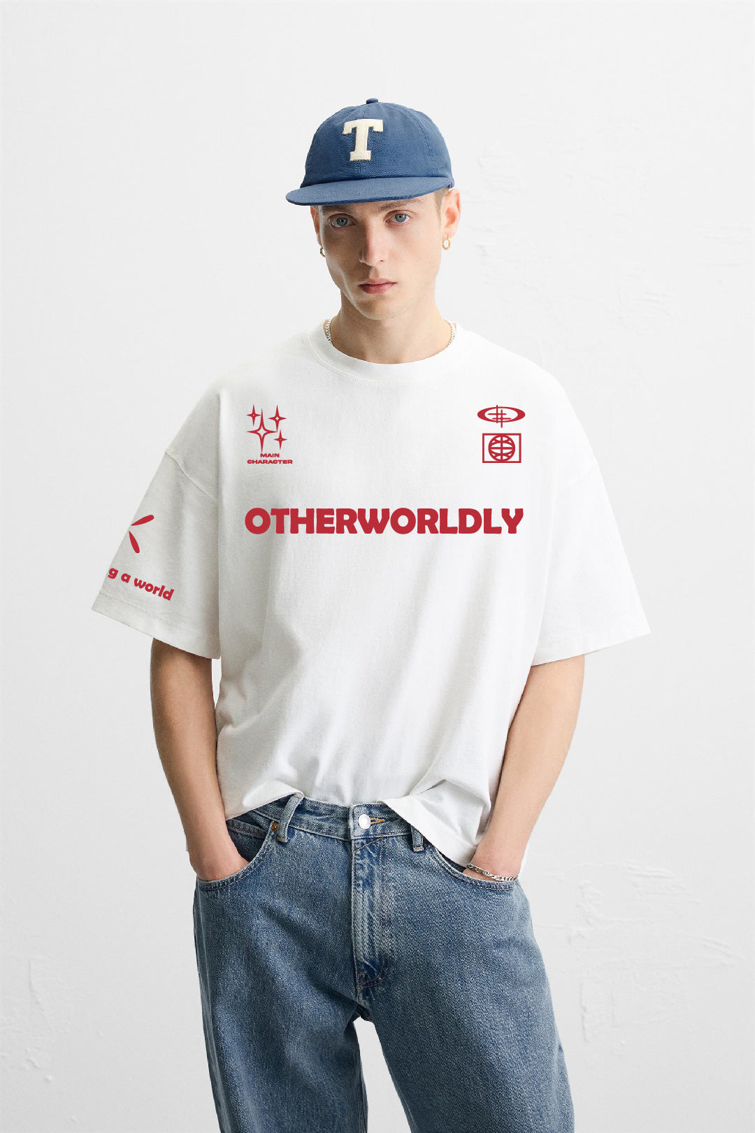 Buy Otherworldly Heavyweight-Oversized T-Shirt Online at Main Character India