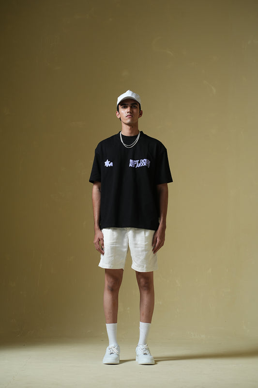 Purple Haze Black Oversized T-Shirt - Buy 5% GST Online in India at Main Character