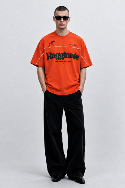 Raggiante Piping Oversized T-Shirt