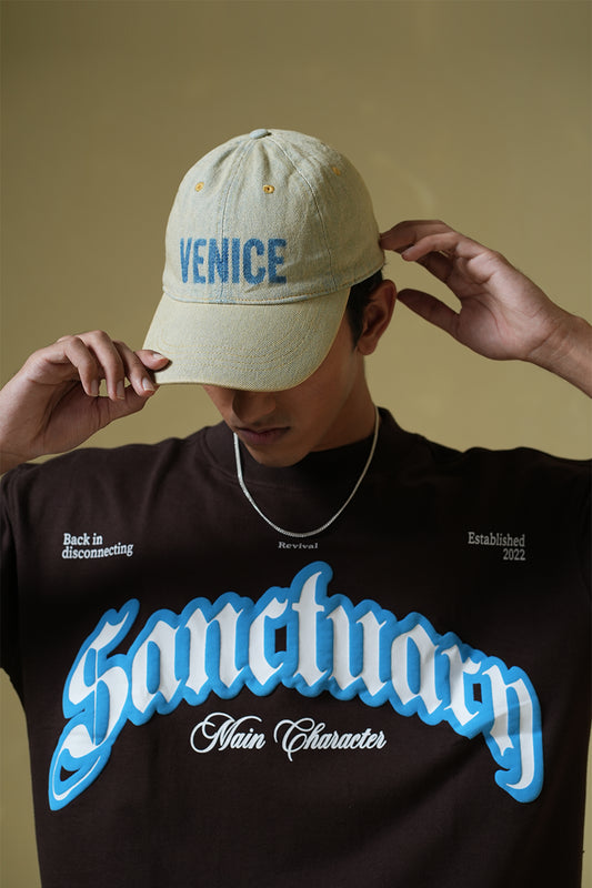 Sanctuary Brown Oversized t-shirt - Buy NEVER SEEN BEFORE Online in India at Main Character