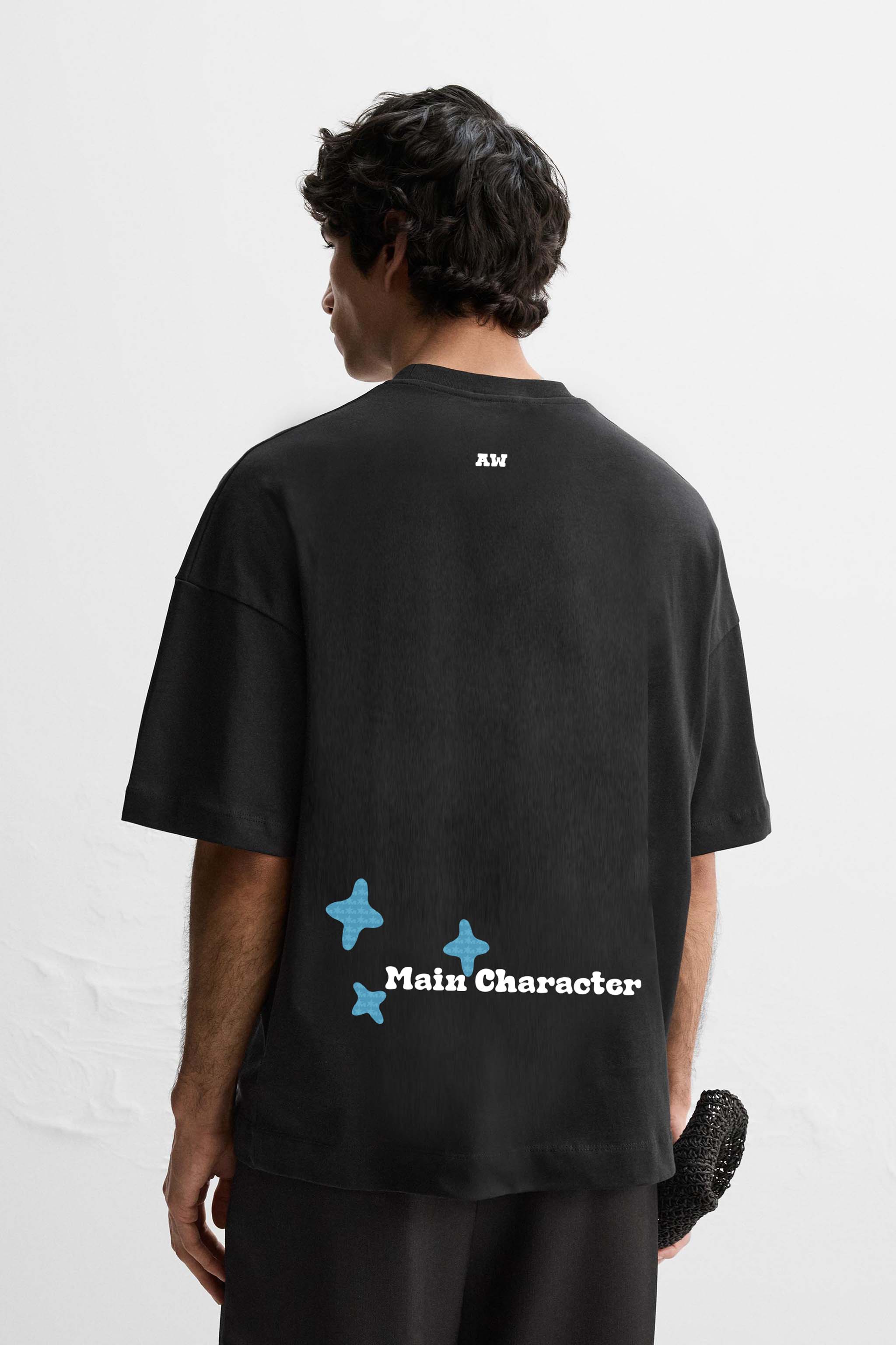 Sao Paulo Black Oversized T-Shirt