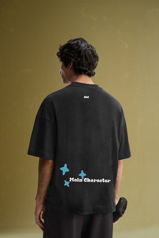 Sao Paulo Black Oversized T-Shirt - Buy Old Money Online in India at Main Character