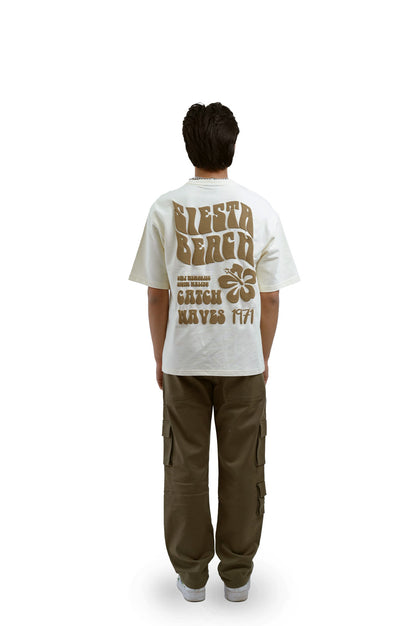 Buy Siesta Beach Oversized T-shirt Online at Main Character India