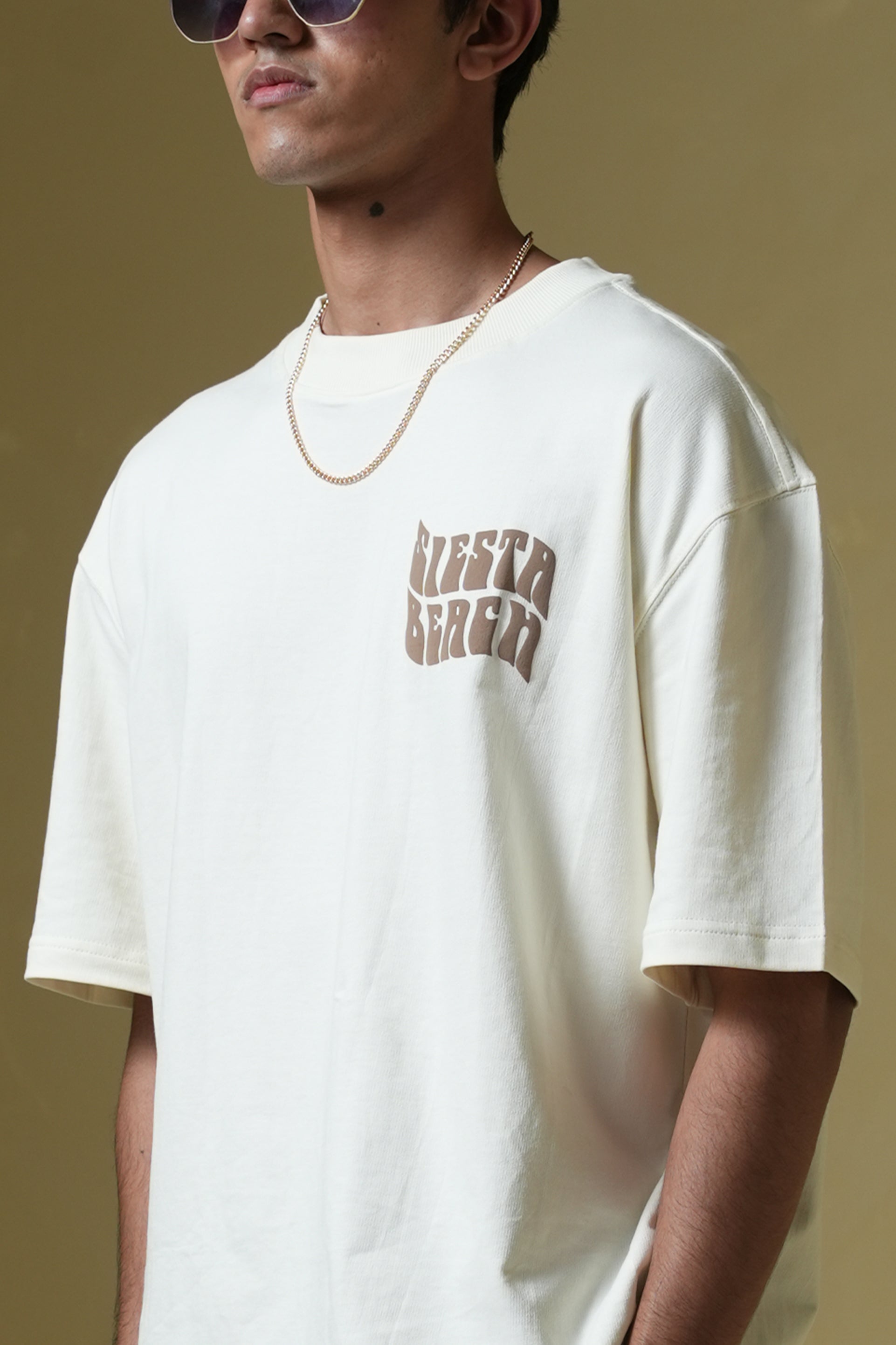 Buy Siesta Beach Oversized T-shirt Online at Main Character India