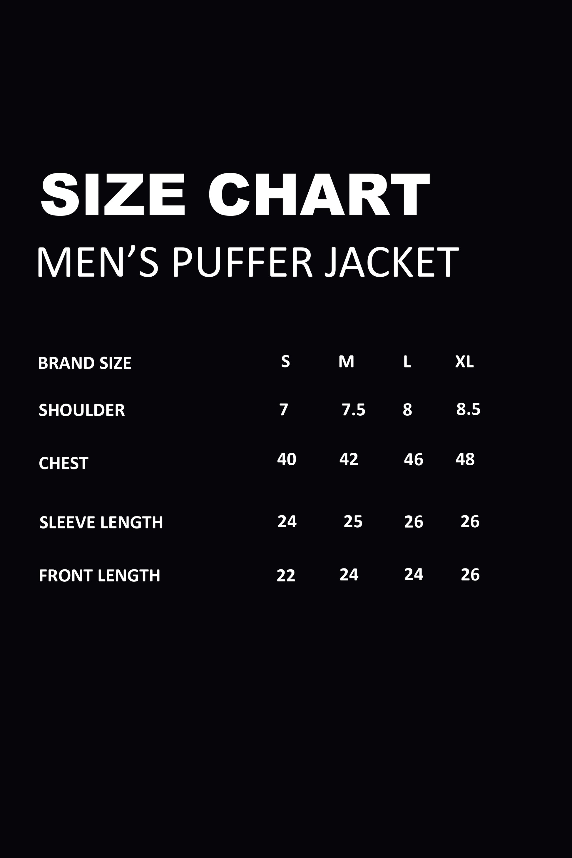 Buy Heavy Padded Black Puffer Jacket Online at Main Character India