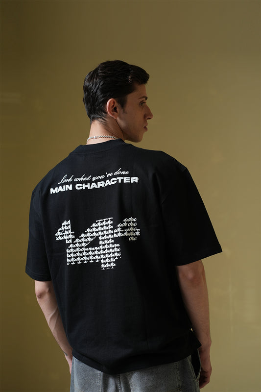Star Boy Black Oversized T-Shirt - Buy Drop 2 Online in India at Main Character