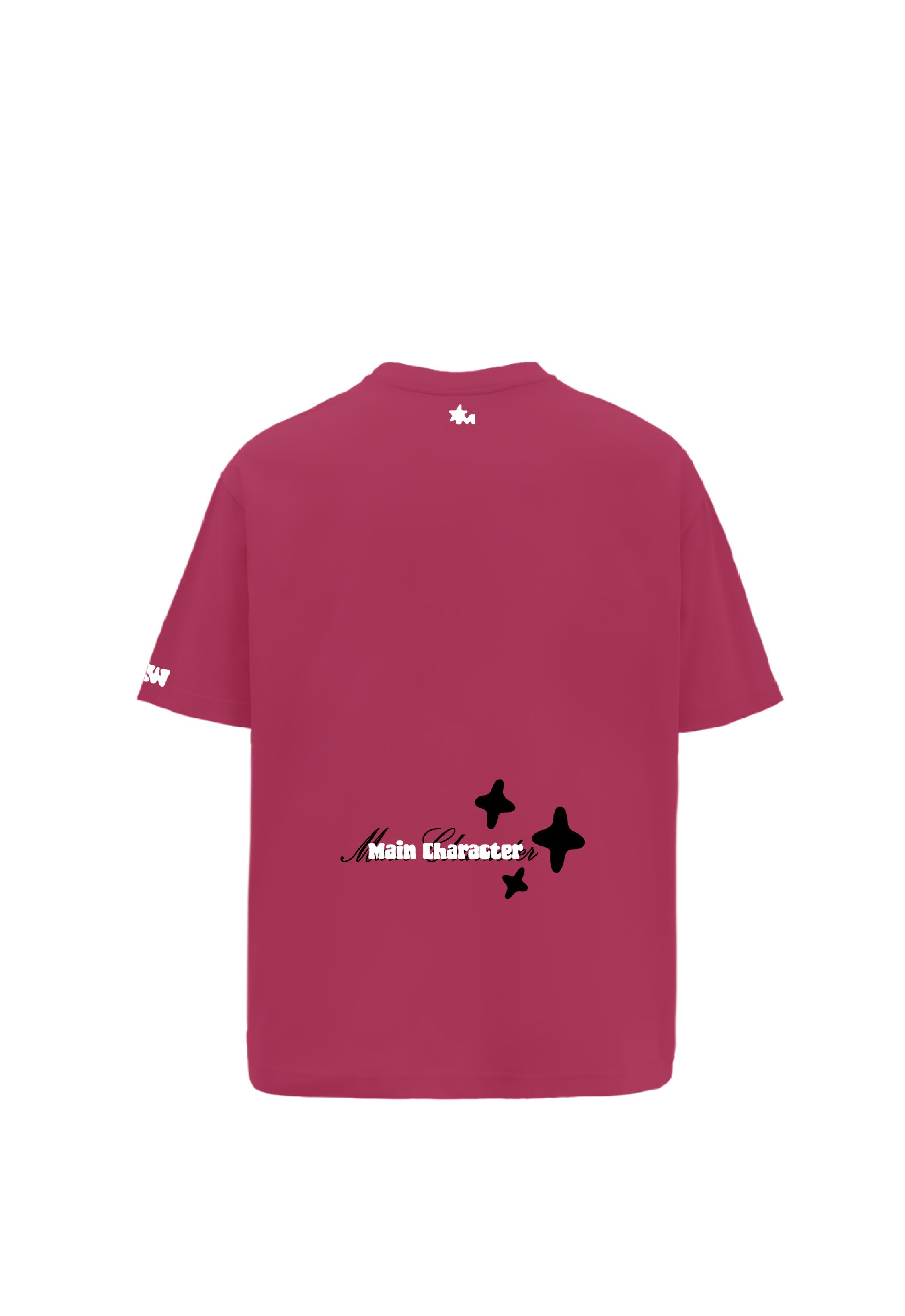 Buy La Casa Hot Pink Oversized T-Shirt Online at Main Character India