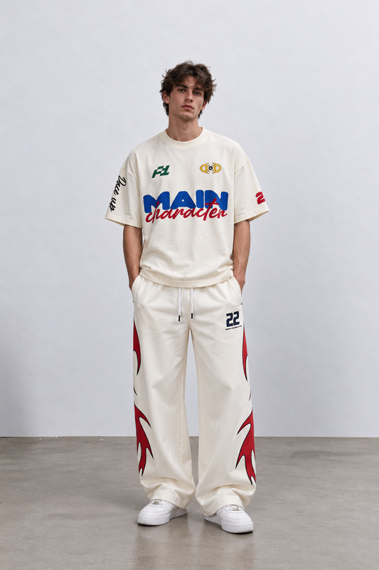 FASTLANE T-SHIRT - FLAME FINISH PANTS