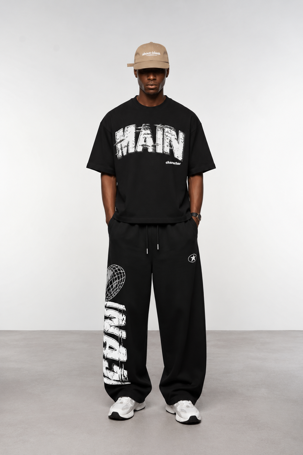 GLTICH 04 BOXY T-SHIRT - REBODY PANTS
