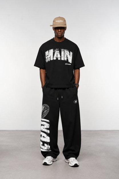 GLTICH 04 BOXY T-SHIRT - REBODY PANTS