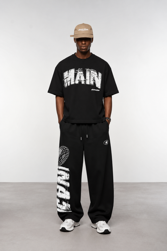 GLTICH 04 BOXY T-SHIRT - REBODY PANTS