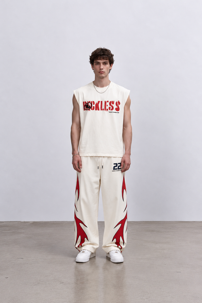 RECKLESS VEST - FLAME FINISH PANTS