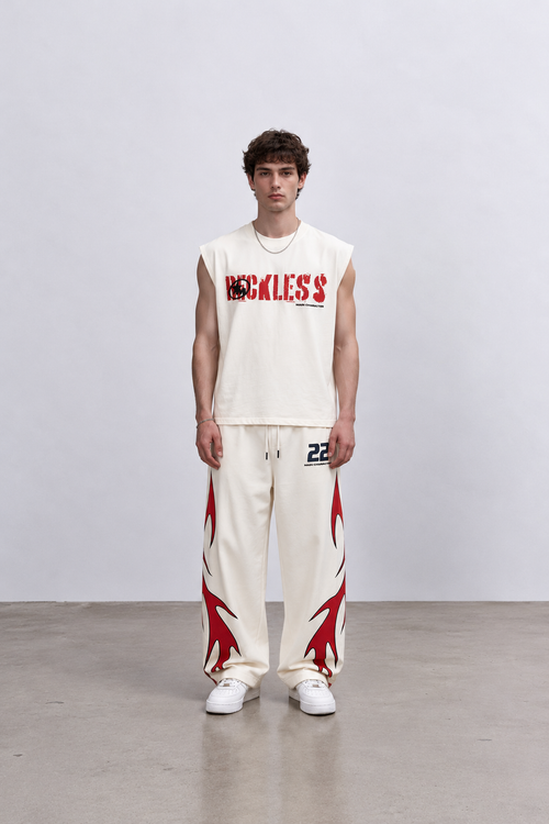 RECKLESS VEST - FLAME FINISH PANTS