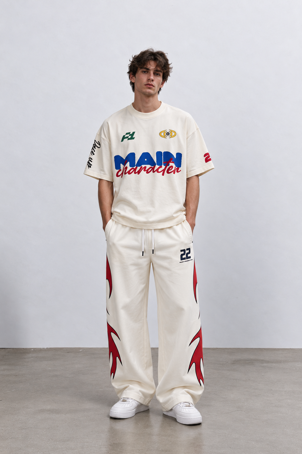 FASTLANE T-SHIRT - FLAME FINISH PANTS